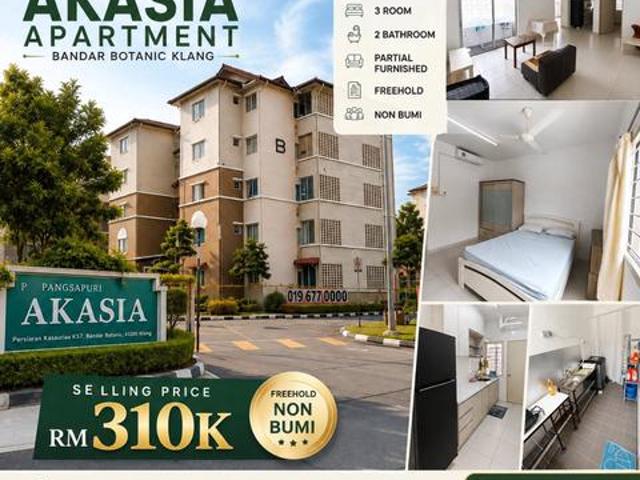 Apartment for sale in Port Klang, Selangor