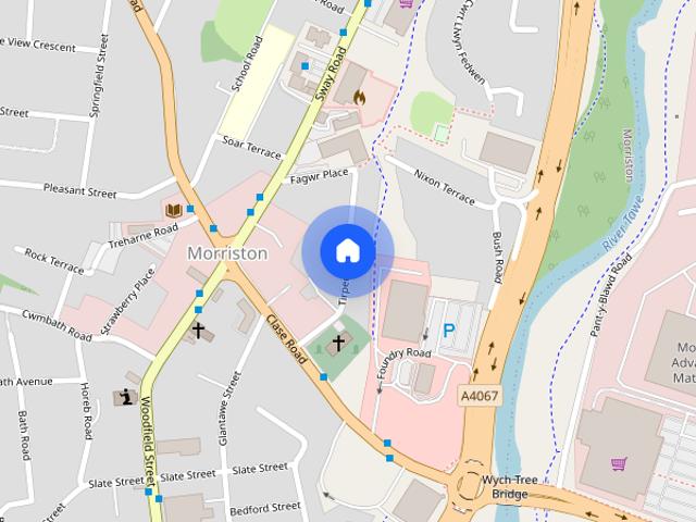 House for rent in Nangreaves, Wales