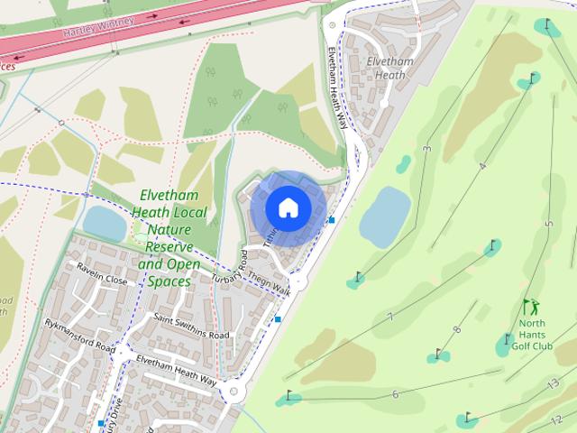 House for rent in Elvetham Heath, Hart
