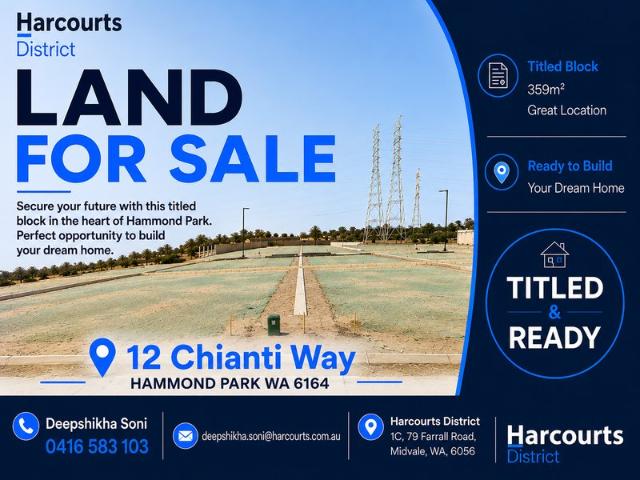 Land for sale in Hammond Park, Western Australia