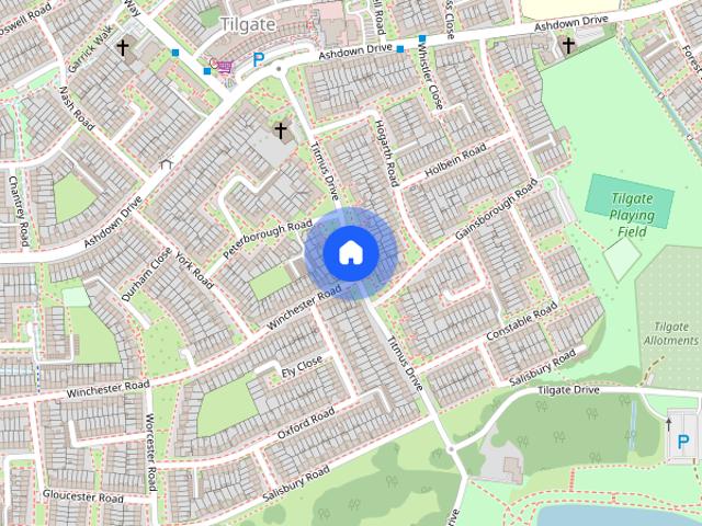 House for rent in Glynde, West Sussex