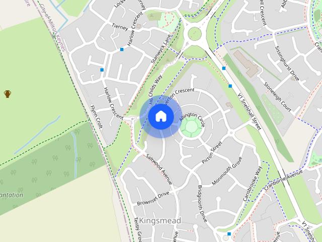 House for rent in Kingsmead, Shenley Brook End