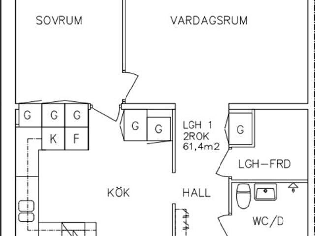 Lägenhet hyra i Svenljunga, Västra Götaland