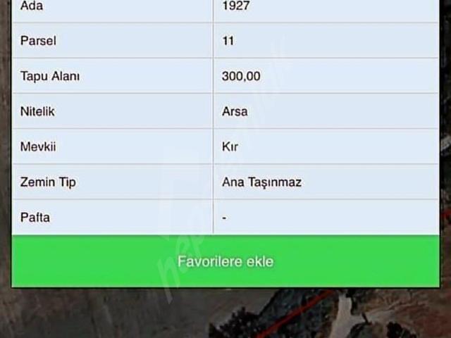 Kalafat, Biga içerisinde satılık Arsa