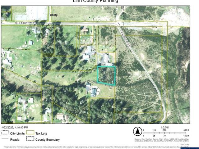 Land for sale in Mill City, Linn County
