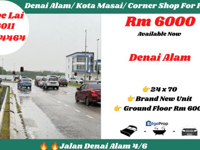 Shop for rent in Johore Bahru, Johor