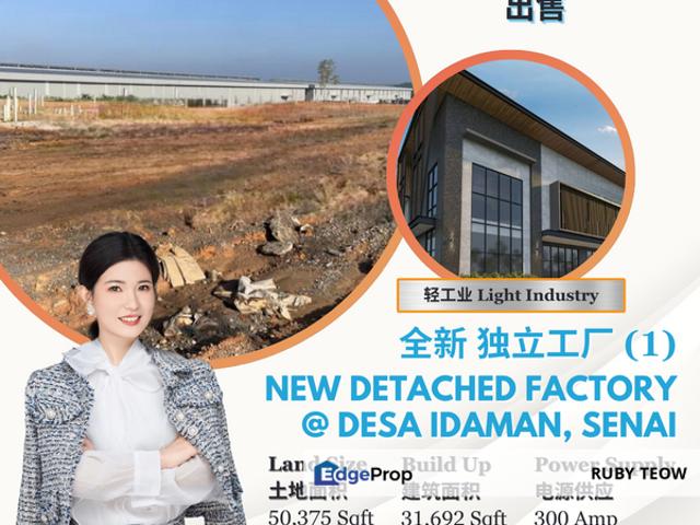 Warehouse for sale in Kulai, Johor