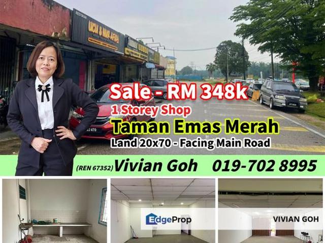 Shop for sale in Pontian, Johor