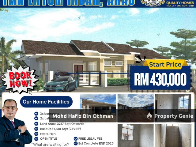 Residential House for sale in Arau, Perlis