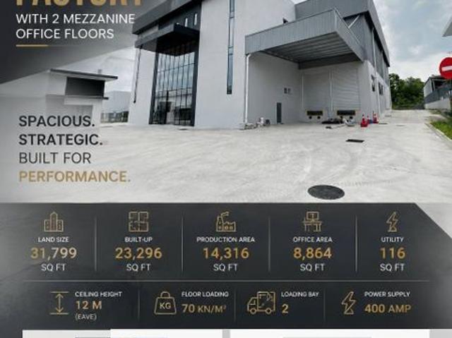Warehouse for rent in Johore Bahru, Johor