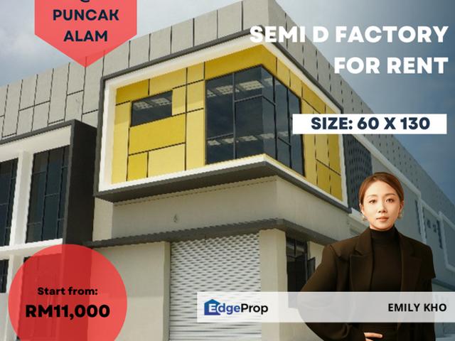 Warehouse for rent in Kuala Selangor, Selangor