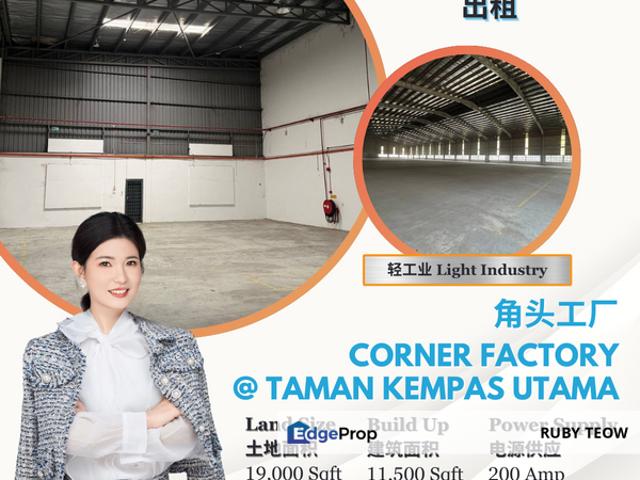 Warehouse for rent in Bukit Ledang, Johor