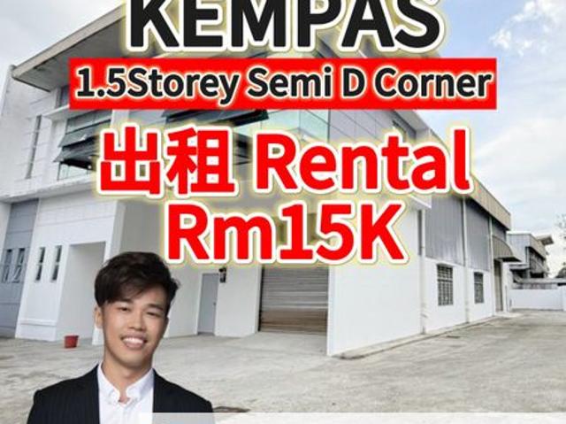 Warehouse for rent in Johore Bahru, Johor