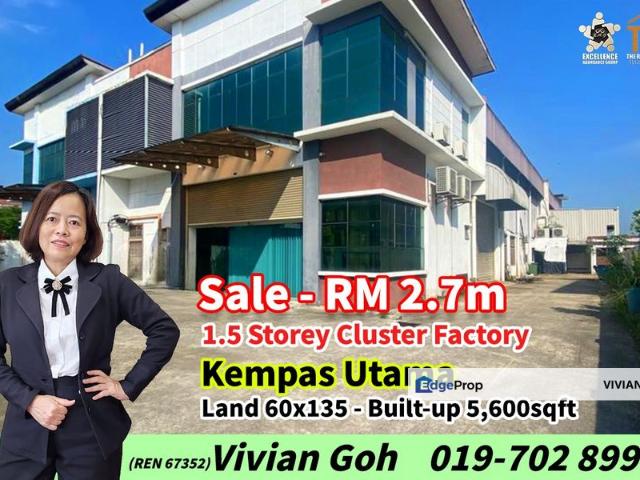 Warehouse for sale in Bukit Ledang, Johor