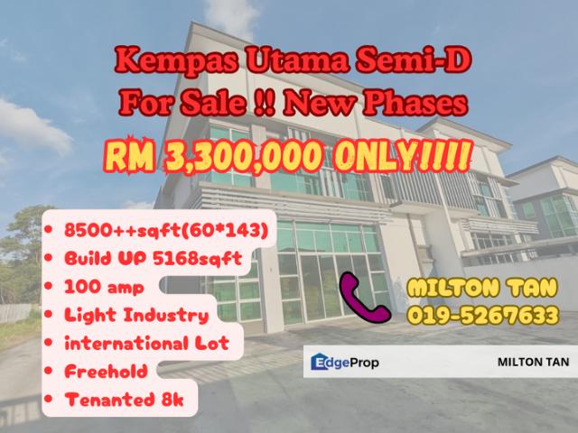 Warehouse for sale in Bukit Ledang, Johor