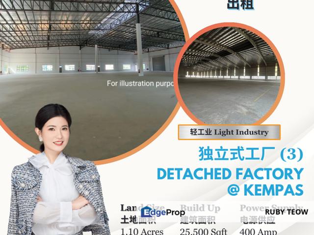 Warehouse for rent in Bukit Ledang, Johor