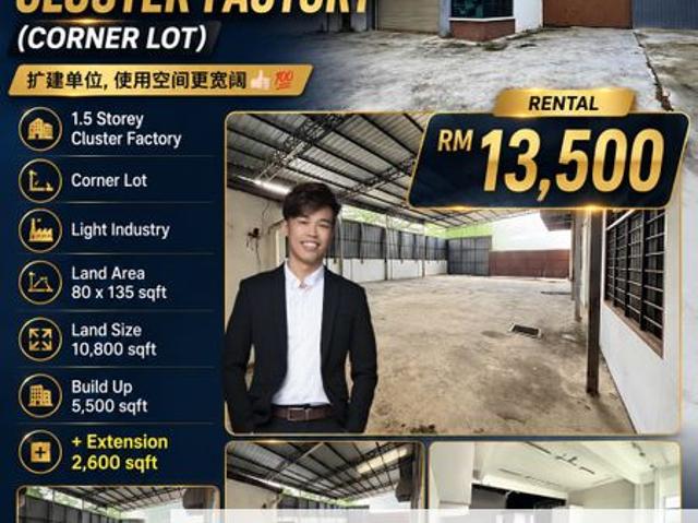 Warehouse for rent in Johore Bahru, Johor