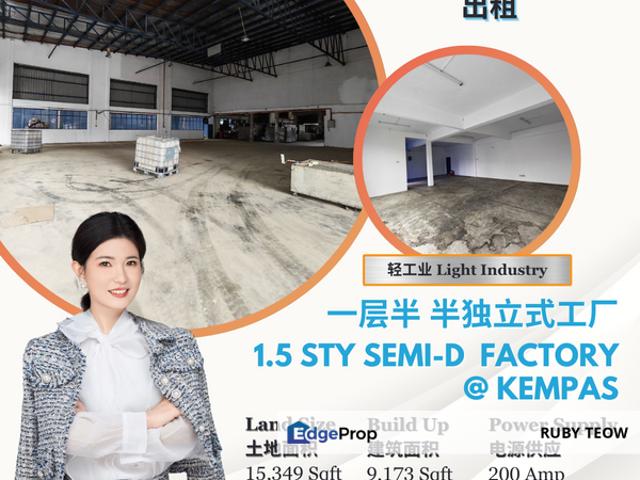 Warehouse for rent in Bukit Ledang, Johor