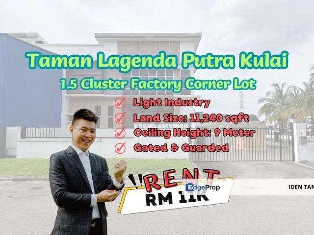 Warehouse for rent in Kulai, Johor