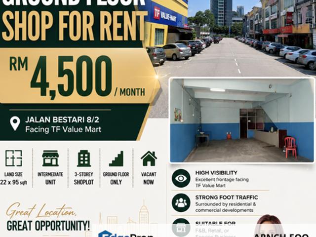 Shop for rent in Johore Bahru, Johor