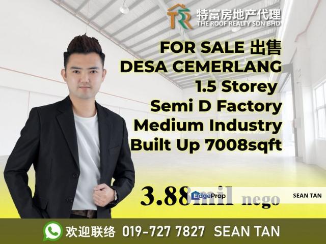 Warehouse for sale in Johore Bahru, Johor