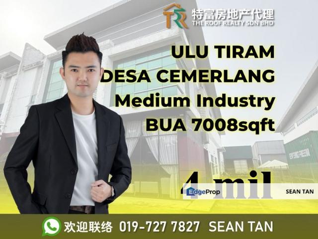 Warehouse for sale in Johore Bahru, Johor