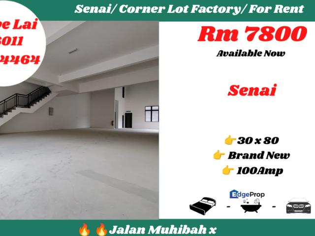 Warehouse for rent in Kulai, Johor