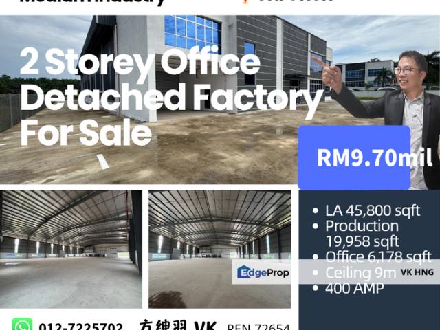 Warehouse for sale in Pontian, Johor
