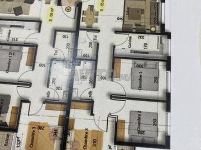 Appartement vente à Had Soualem, Gharb-Chrarda-Beni Hssen