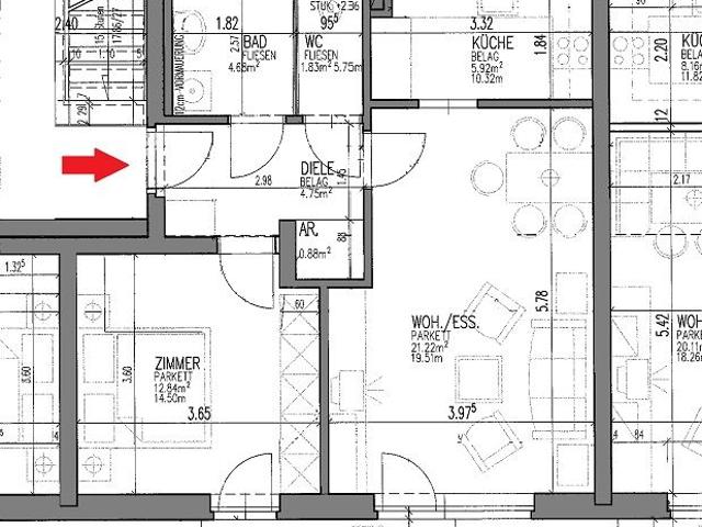 Apartment mieten in Innere Stadt, Gersdorf-Feistritz