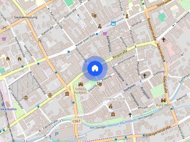 Apartment mieten in Wels, Oberösterreich