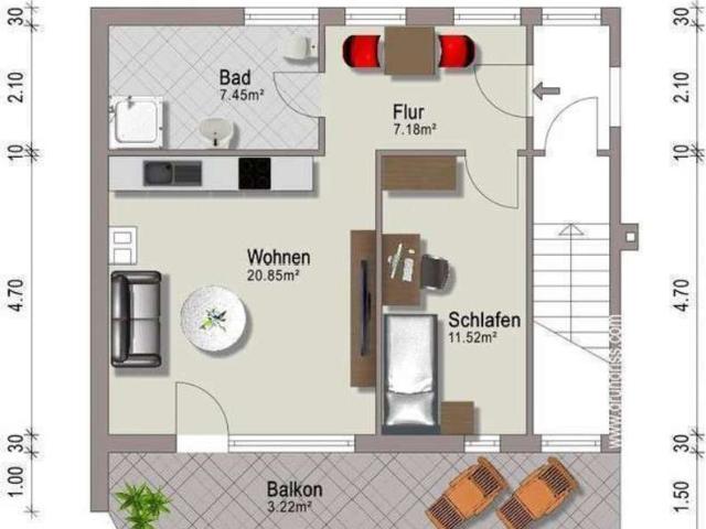 Apartment mieten in Gustavsburg, Ginsheim-Gustavsburg