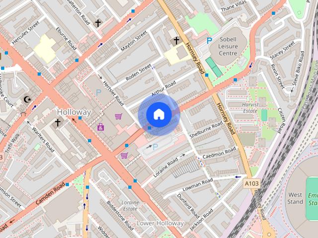 Apartment for rent in Holloway, Lower Holloway