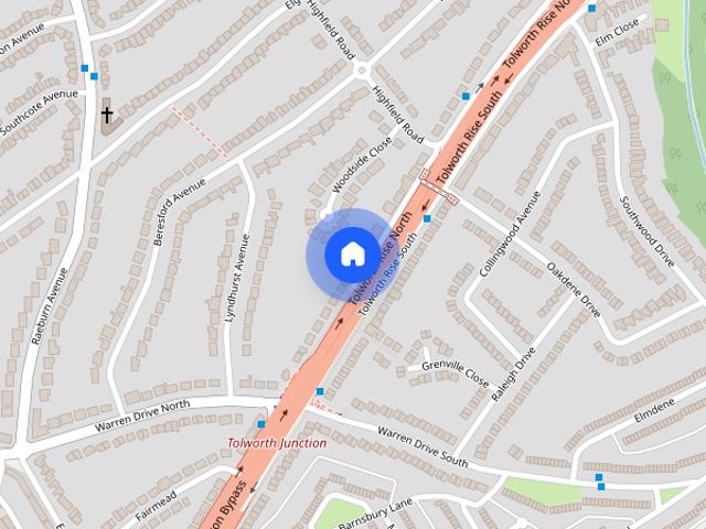 House for rent in Tolworth, Greater London