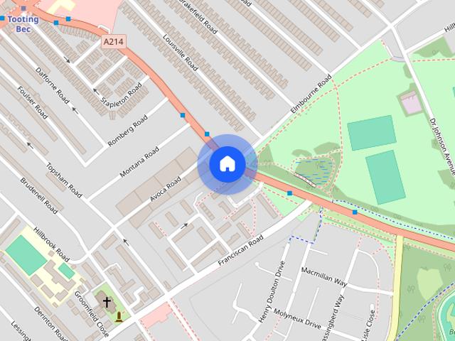 House for rent in Furzedown, Greater London