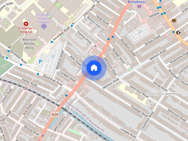 Apartment for rent in Tooting Graveney, Greater London
