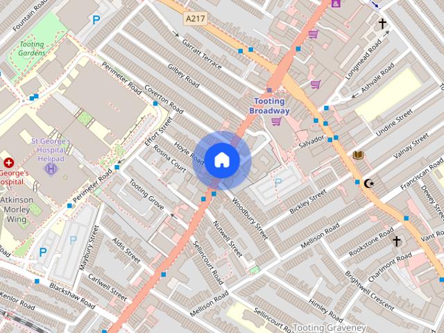 Apartment for rent in Summerstown, Greater London
