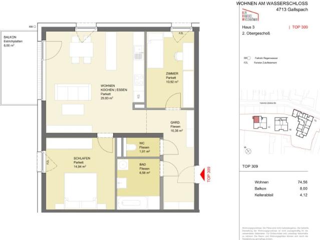 Apartment mieten in Thongraben, Gallspach