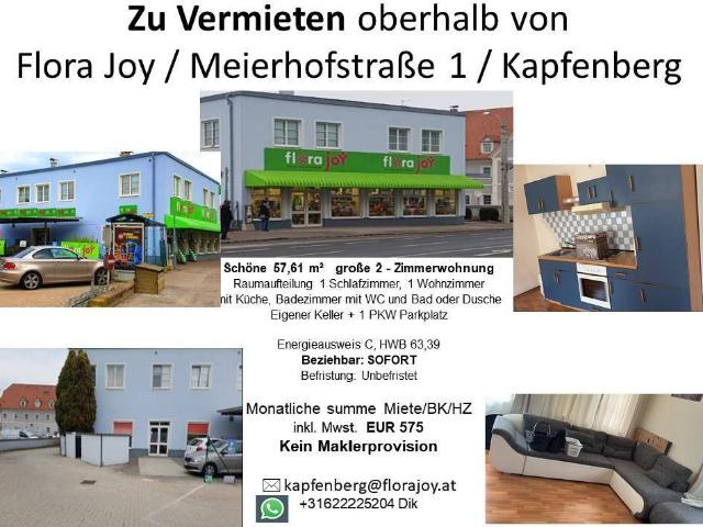 Apartment mieten in Kapfenberg, Steiermark