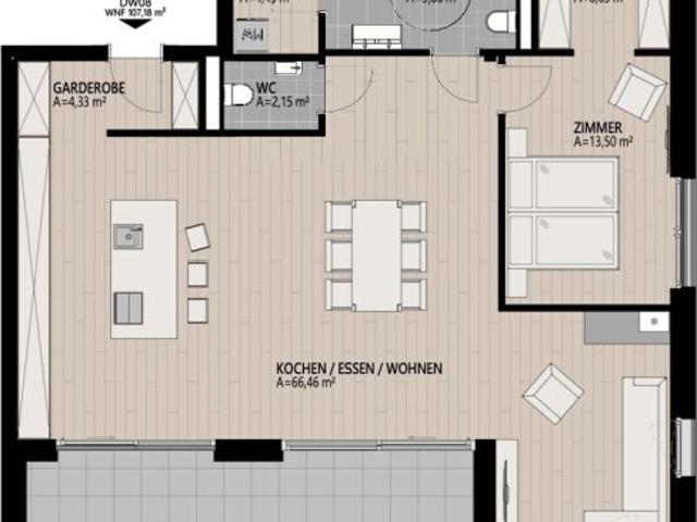 Dachgeschosswohnung kaufen in Itter, Tirol