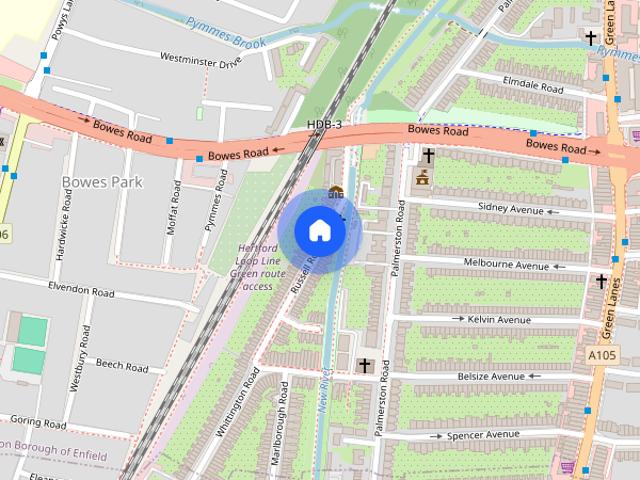 Apartment for rent in Palmers Green, Greater London