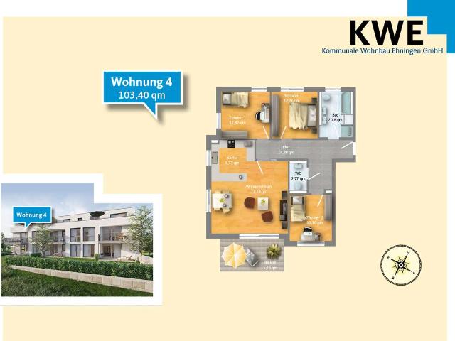 Wohnung kaufen in Hildrizhausen, Landkreis Böblingen