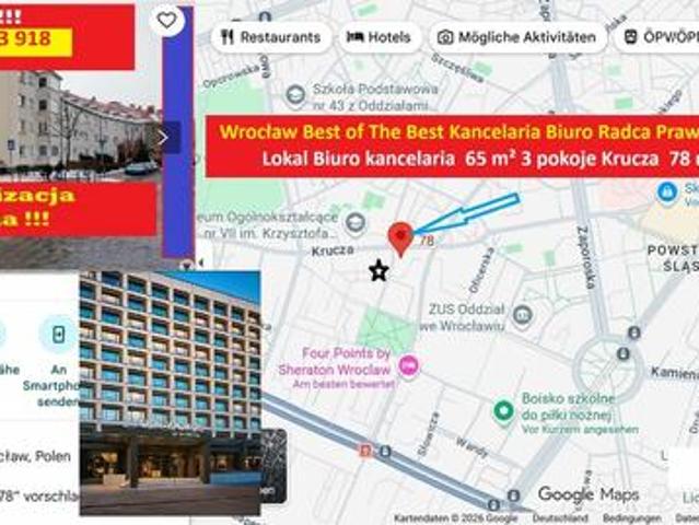Biuro na sprzedaż w Wrocław, Dolnośląskie