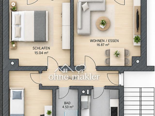 Apartment mieten in Thum, Sachsen