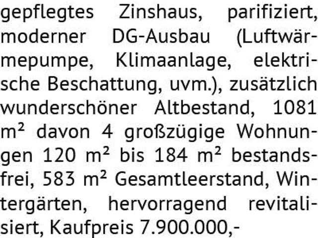 Immobilie kaufen in Währing, Wien