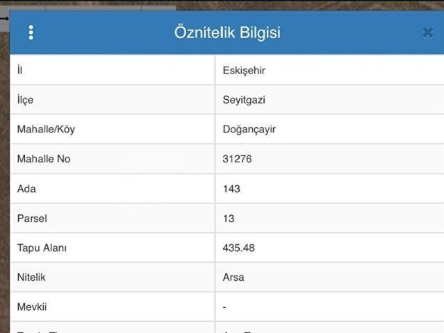 Doğançayır, Seyitgazi içerisinde satılık Arsa