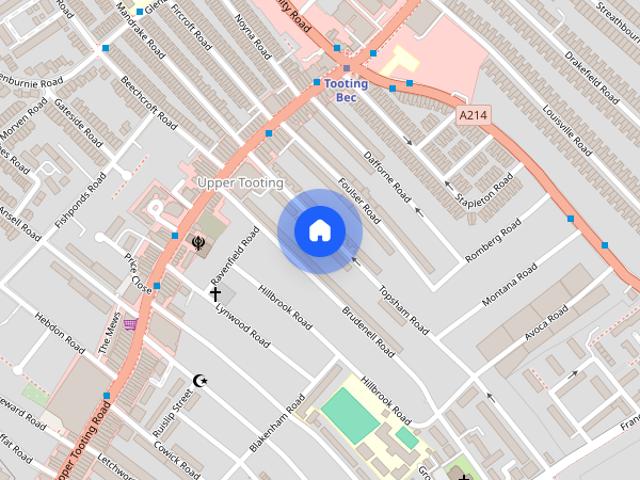 House for rent in Furzedown, Greater London