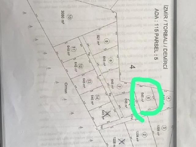 Torbali, İzmir içerisinde satılık Arsa