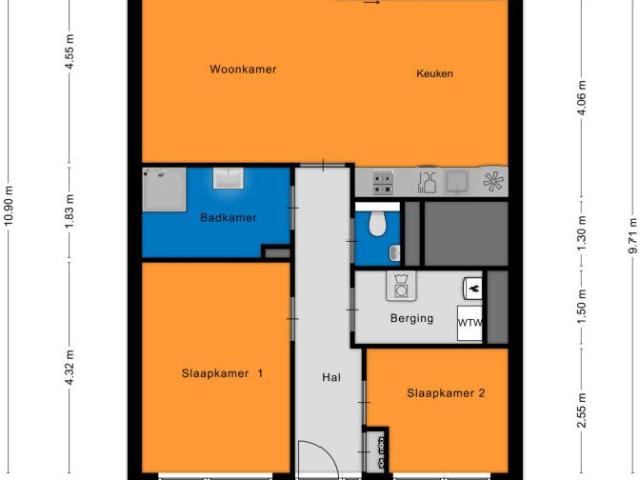Appartement te huur in Sint-michielsgestel, Noord Brabant