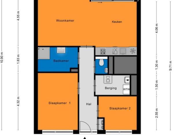 Appartement te huur in Sint-michielsgestel, Noord Brabant